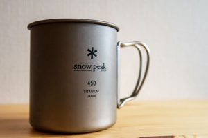 アウトドア用マグカップに【snow peak（スノーピーク）チタン 